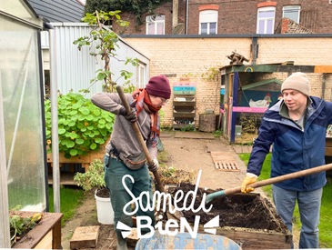 On s'active à la ferme pour Samedi Bien
