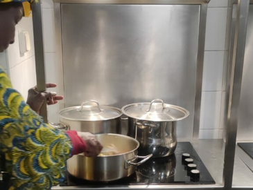 Soutien à la préparation des repas et à l’entretien d’une cuisine partagée (20ème)