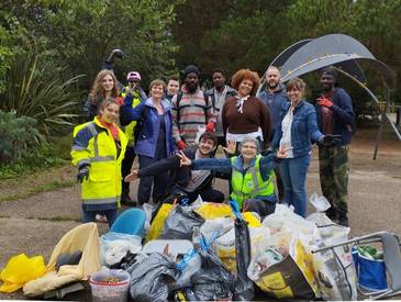 ♻️ 🧹Ramassage de déchets à Bréquigny