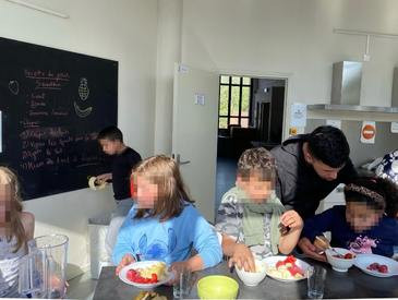 Accompagnement à la scolarité via divers ateliers