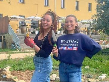 Jardinage avec le Paysan urbain au Cloître