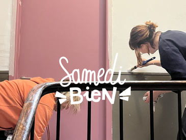 Peindre la Maison des Fées pour les familles résidentes ?  Samedi Bien !