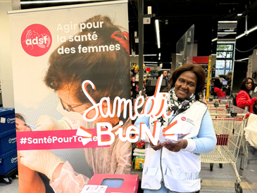 Participer à une collecte alimentaire pour Agir pour la Santé Des Femmes ? Samedi bien !