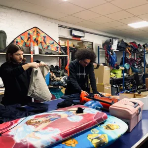 On tri et valorise des articles de sport et de loisirs