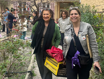 Chantier participatif chez Marthe