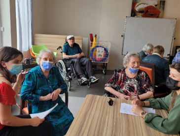 Quizz rentrée des classes à la maison de retraite