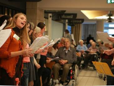 Chanter en maison de retraite