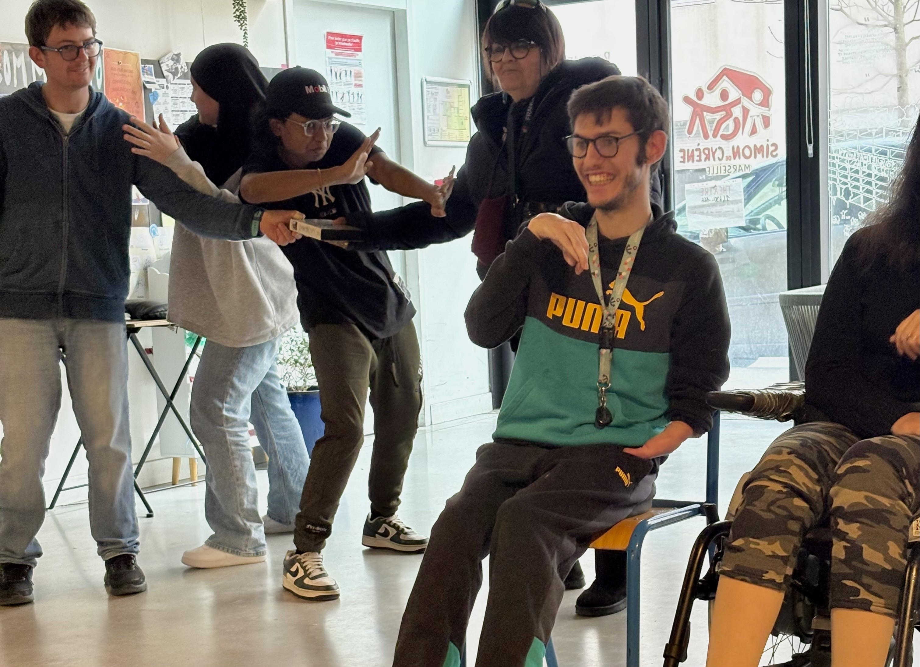 Atelier théâtre au Cabanon de Simon